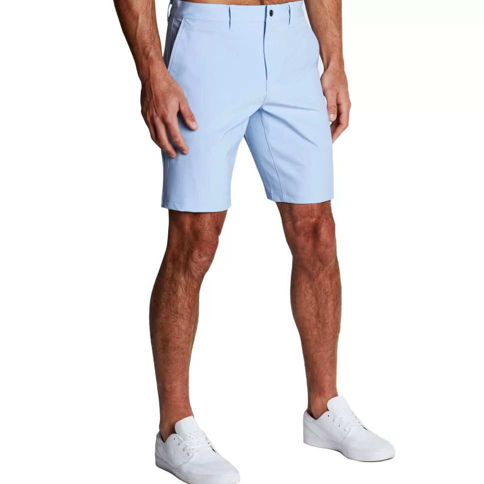 State and Liberty Athletic Fit Shorts - Light Blue