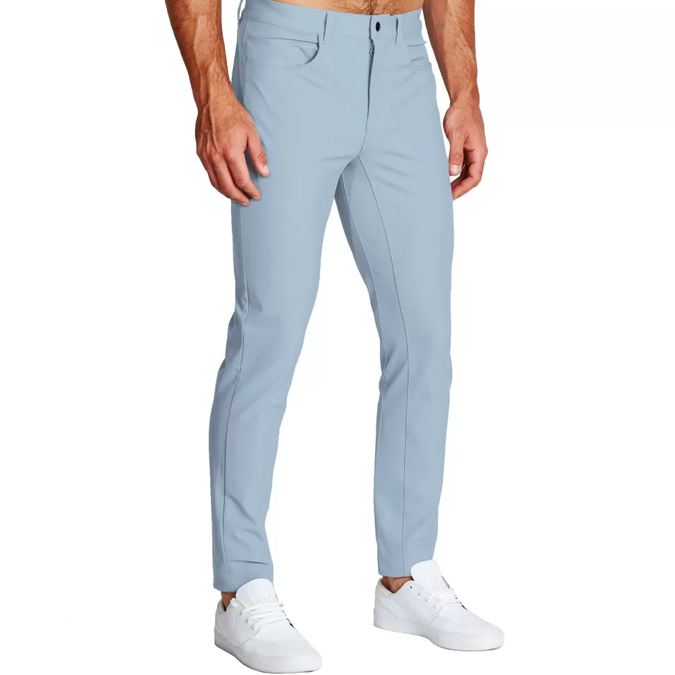 State and Liberty Athletic Fit Stretch Tech Chino - Light Blue