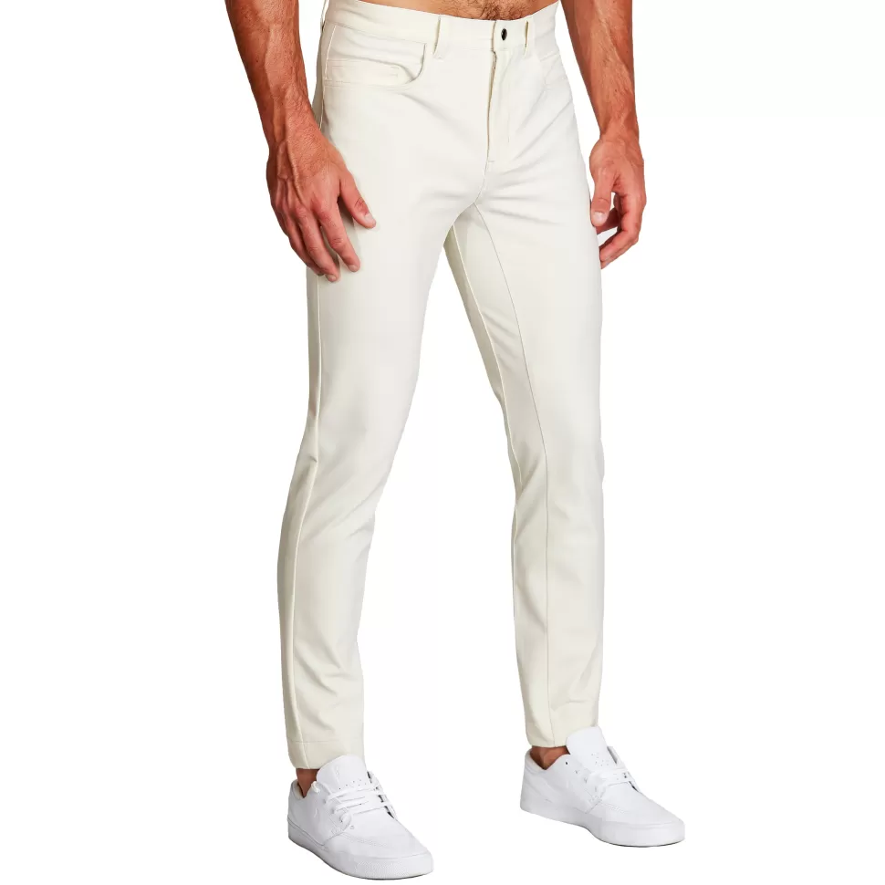 State and Liberty Athletic Fit Stretch Tech Chino - Light Khaki