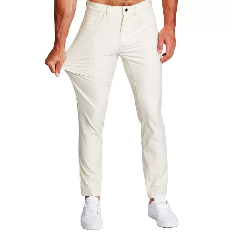 State and Liberty Athletic Fit Stretch Tech Chino - Light Khaki