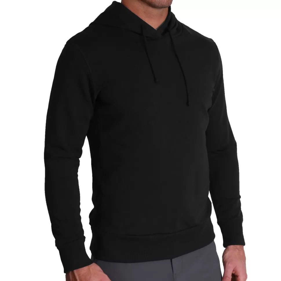 State and Liberty Solid Black Hoodie