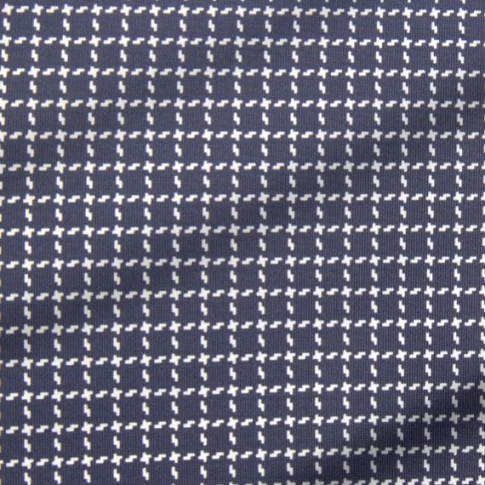 State and Liberty "The Eisenhower" Sport Shirt - Navy With White Grid