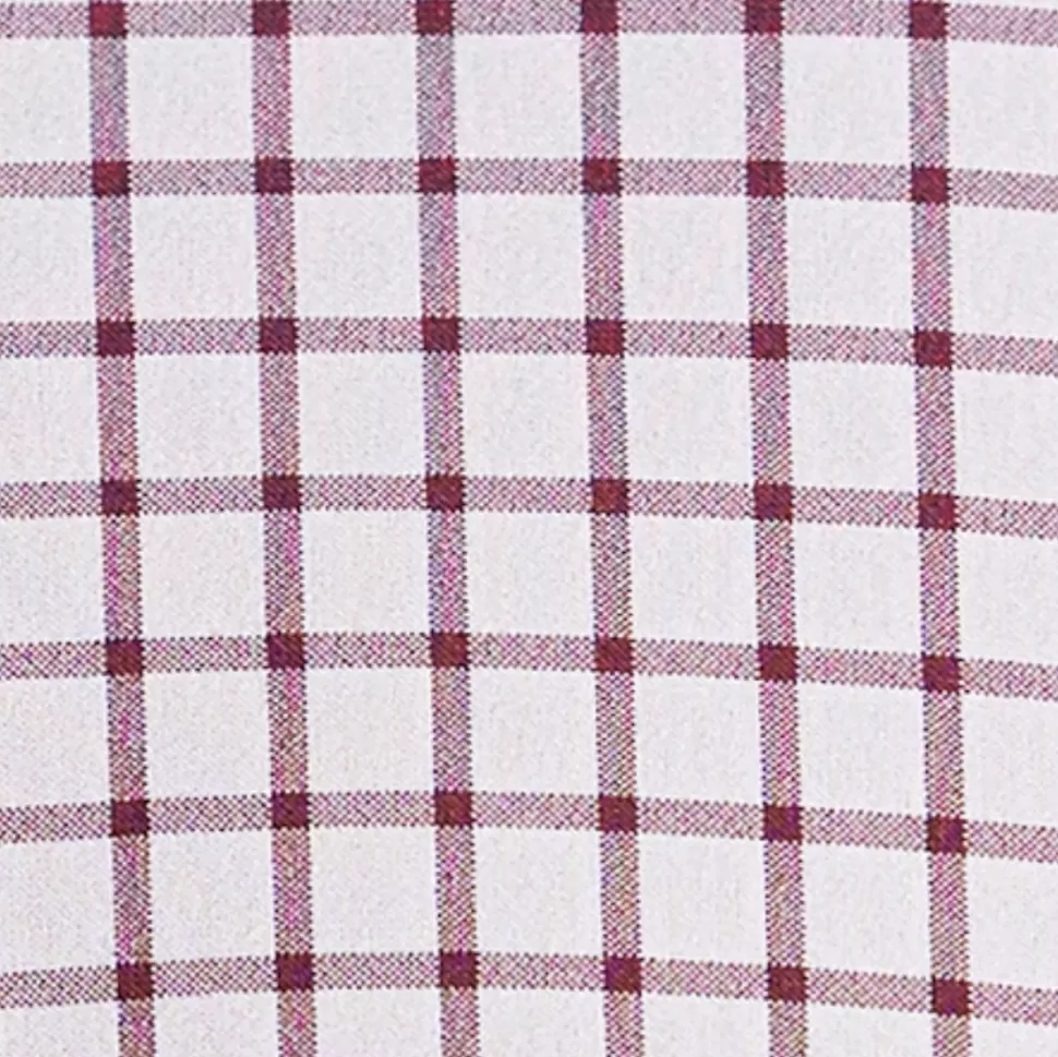 State and Liberty "The Maurice" Maroon Windowpane