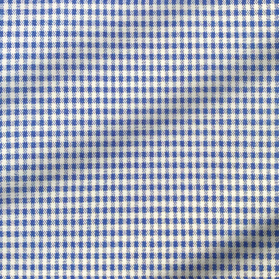 State and Liberty "The Merrill" Blue Micro Check