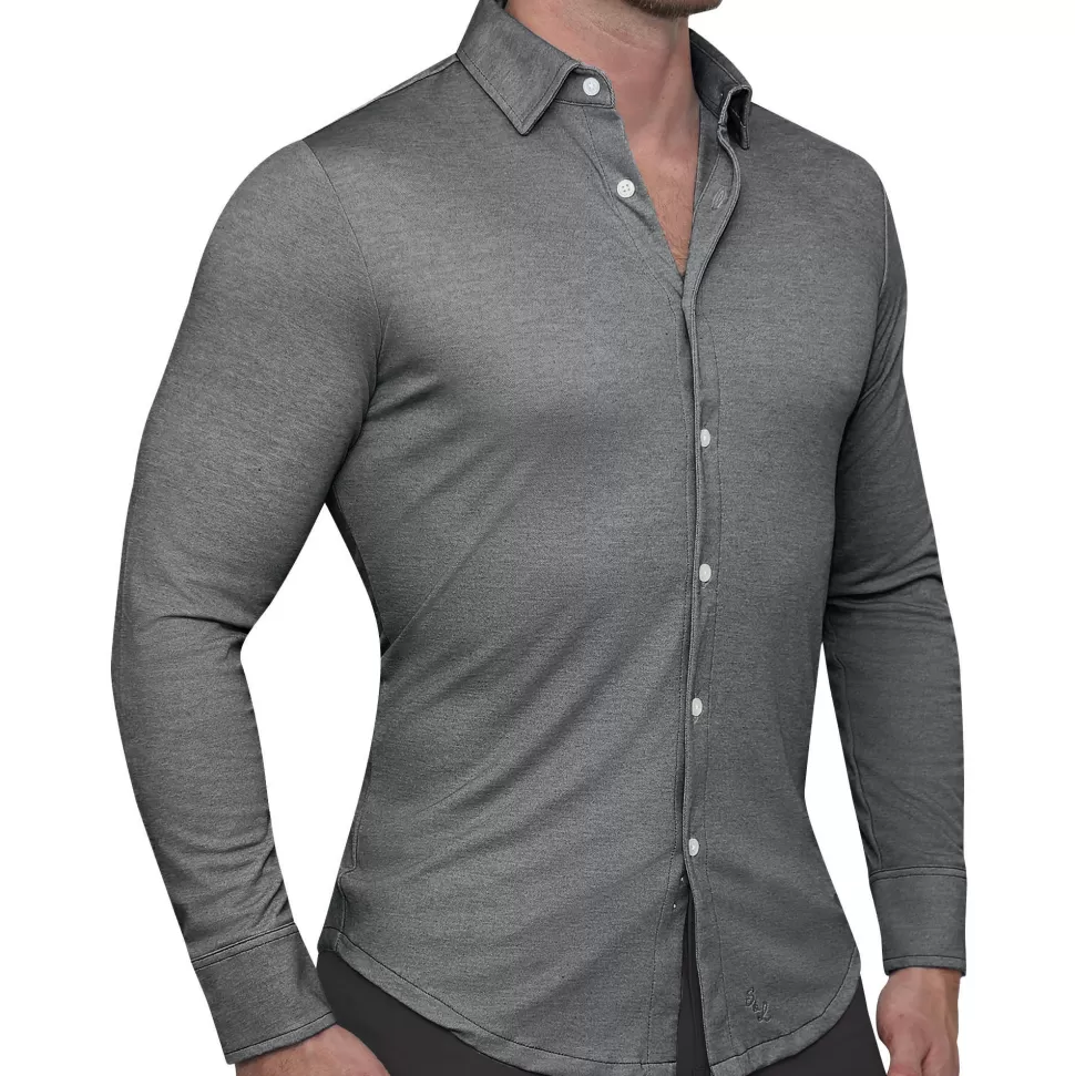 State and Liberty "The Oakley" Pique Button Down