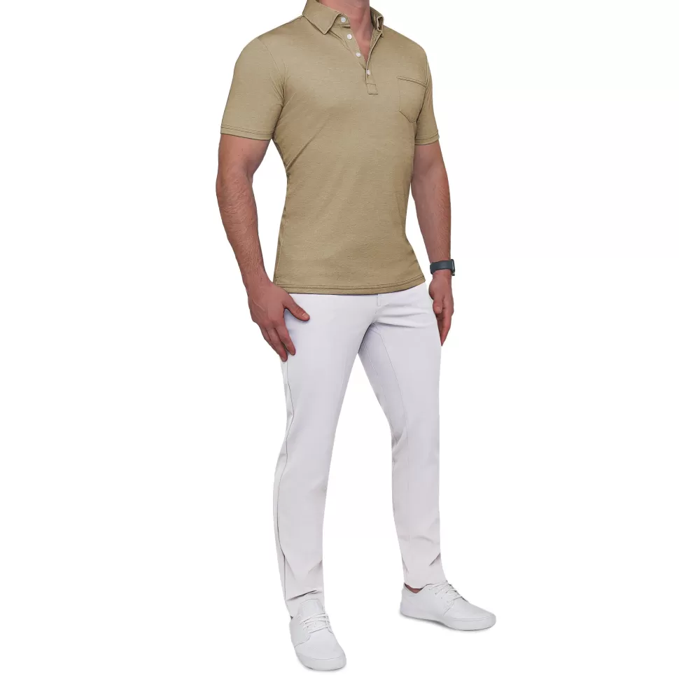 State and Liberty "The Warren" Pique Polo